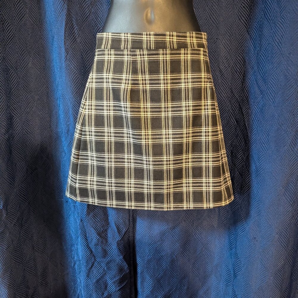 Plaid skirt kids Medium